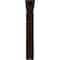 Ekena Millwork Eris Wrought Iron Bracket, (Triple center brace), Antiqued Bronze 2"W x 10"D x 12"H BKTM02X10X12TERABZ - alternate 4